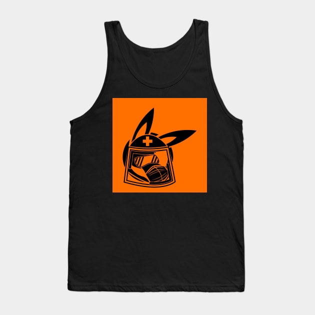 MOULE Head Medical Logo Orange Tank Top by MOULE